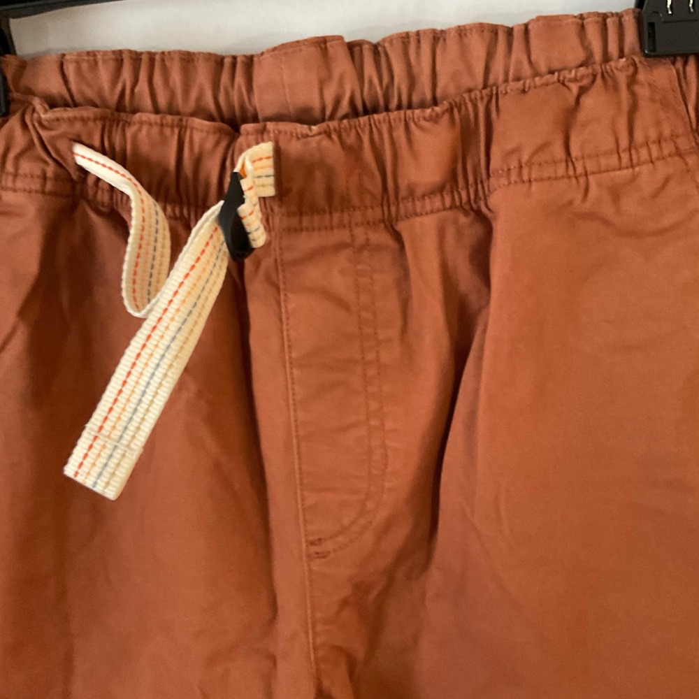 Prana woman's  Standard Fit Organic Cotton Stretch Pants Rust Orange Size Large - Picture 2 of 11